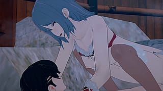 Pov sex with Konan at the hot springs [Multiverse Ballance]'