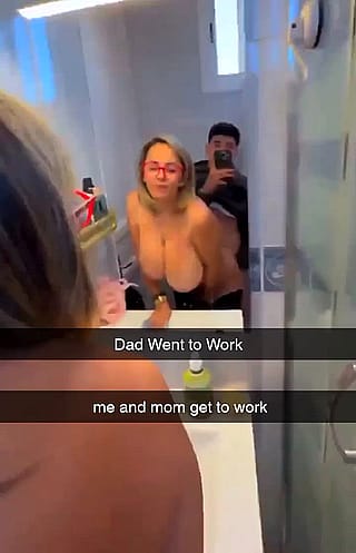 Mom Loves Working on his Son 😄'