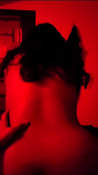 Slow ride in red, feeling the back through her hair.....A calm trippy cum it'll be'