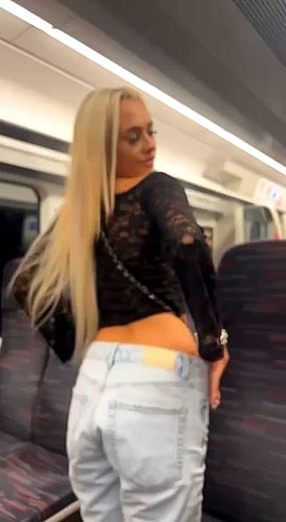 would you do it on the train with me ?😝'