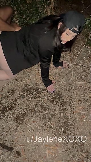 My bull put me on all fours, pulled my pants down and began fucking me with his 9 inch cock until I creamed on his big cock while hiking'