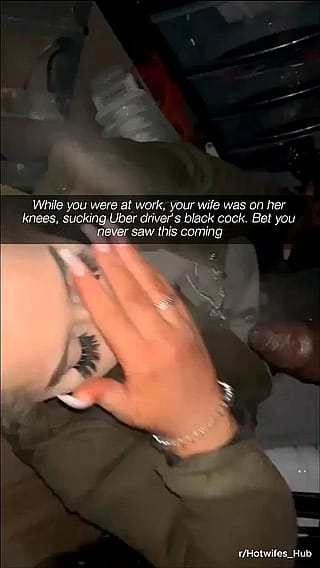 Sucking uber drivers BBC'