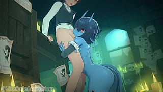 A cute blowjob by a clingy oni 💕'