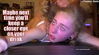its her fault being so careless now she needs to be punished'