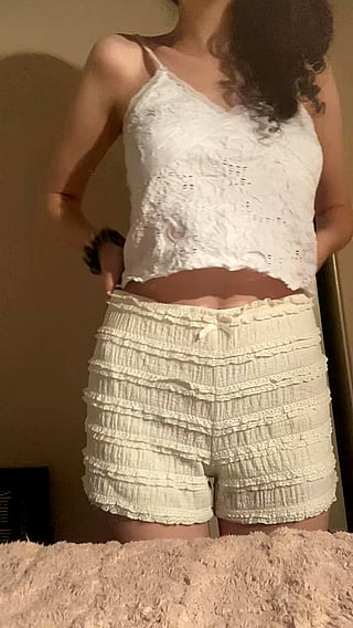 Cute Petite Slut Takes Off Clothes for Attention'
