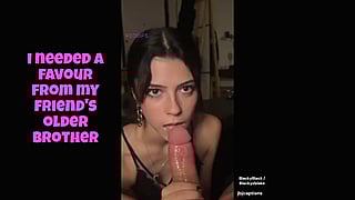 Sissy Caption: 'It's kind of a funny story' - Blowjob, Bully, Facial Expression, Feminization, Humiliation'