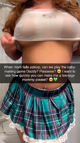 Can't Wait for Daddy to Make Me Pregnant and Claim Me as His Own Little Slut'