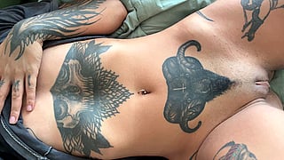 Craving Some Morning Cuddles: Tattooed Titties and Ass'
