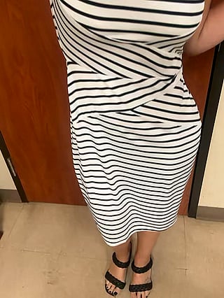 Office Closed for Important Presentation: MILF, Pussy, Thong, Upskirt, Work'