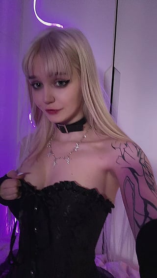 Blonde Teen Dreams of Being Used and Dressed Up'
