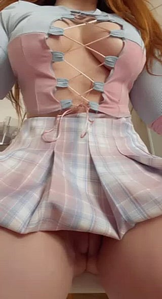 Throwing Away Panties for Daddy's Proud: Bouncing, Jiggling, and Skirt Shaking'