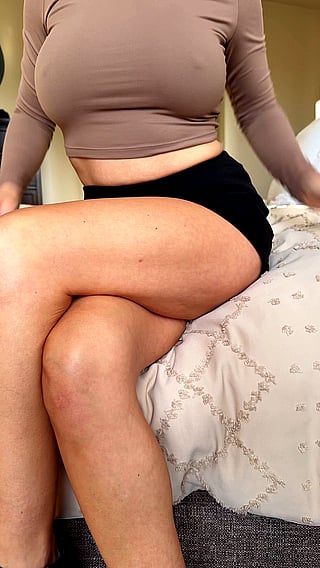 Wife's Big Tits and Pussy: A Little Peek'