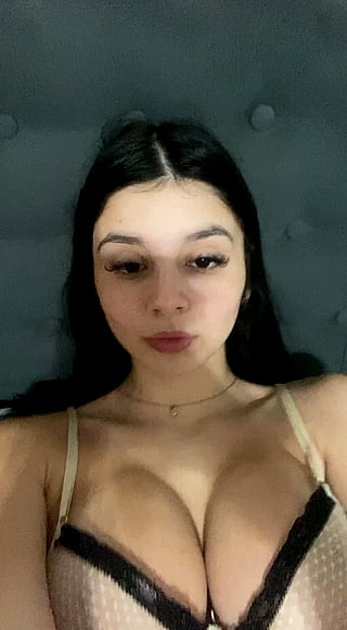 18-Year-Old Amateur with Big Tits and Cumshot'