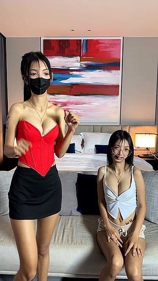 Asian Teen Mask Challenge: Mask On or Mask Off?'