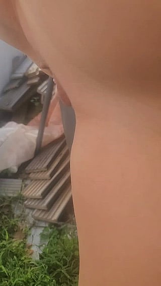 Wife Gives Husband A Squirting Good Time Outside'
