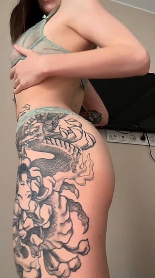 Big Ass Tattooed Body'