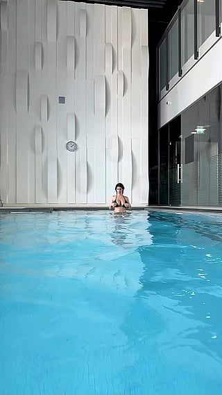 Bikini Babe in Pool: Absolute Perfection'