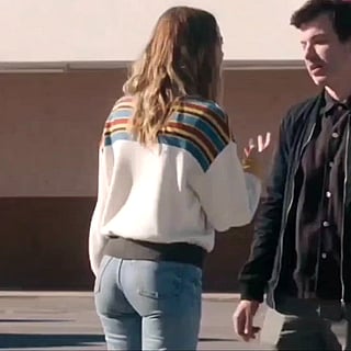 Emma Stone's Booty in Jeans'