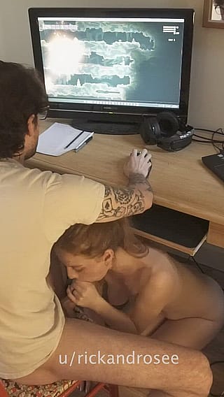 I don't care if he's gaming I still need cum'