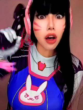 Dva Aria Overwatch: Asian, Big Tits, Cosplay, Natural Tits'