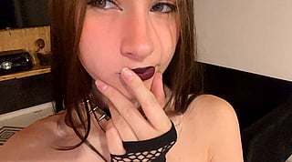 This Goth Slut Will Make You Obsessed: OnlyFans, Teen, Tits'