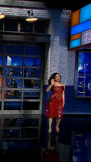 The Late Show With Stephen Colbert: Brunette Celebrity Latina March 25, 2025'