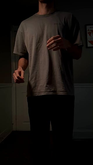 Big Dick Amateur: Let Me Know If This Is What You Expected Me to Look Like Underneath'