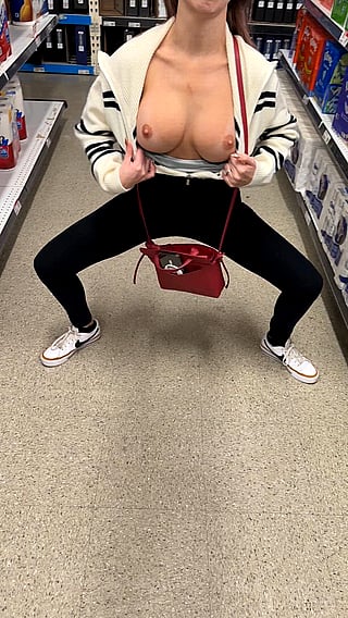 Sorry for being really cool and funny when I flash my big tits'