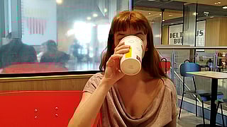 I went commando to McDonald's: Pussy, upskirt, public'