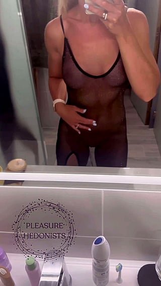 Blonde Exhibitionist Dares to Wear Sheer Clothes to Dinner, Gets Insane Stares'