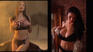 Big Tits Busty Compilation: Laurine and Gretta'