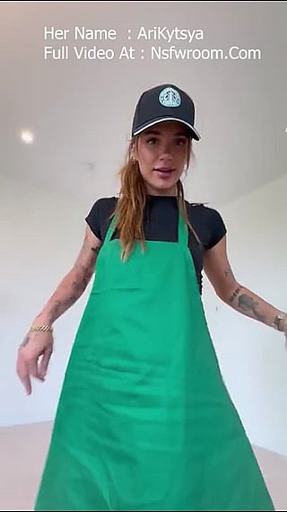 Starbucks Employee Gets Fucked at Work'