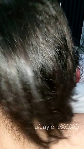 Sucking my husband's friend's cock while his other friend leaves a load in my tight little asshole'