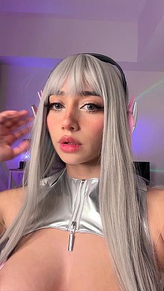 This Goth Chick Wants Your Load - Will You Give It?'
