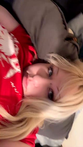 Blonde Cheerleader Gone Feedee: Huge Tits, Belly Button, and BBW'