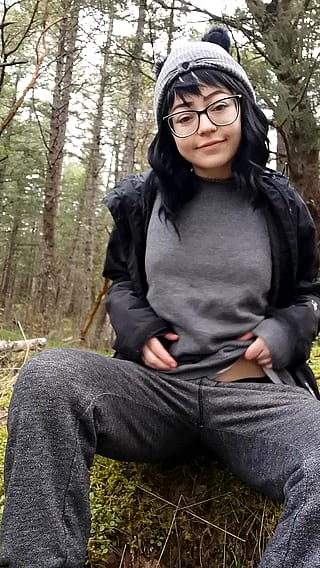 A shy little nerd with small tits and blindingly pale skin, every guy's dream girl! ?'