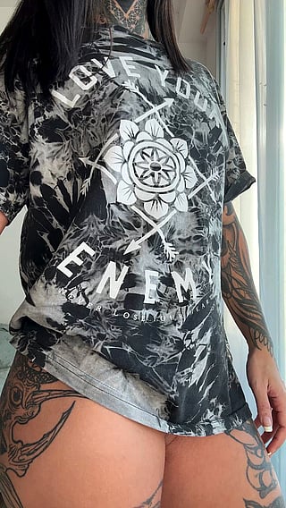 Get Your Cum on These Tattooed Tits'