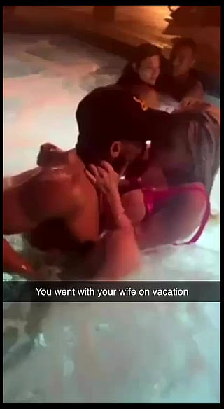 You went with your wife on vacation'
