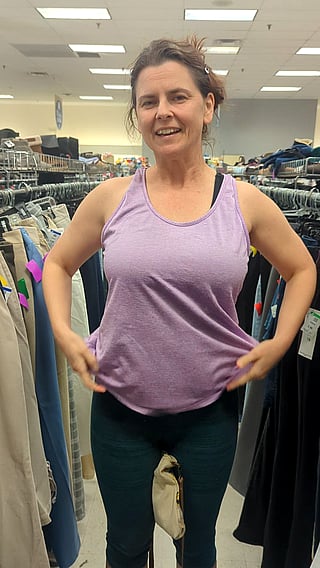 Milf Gym and Shopping'