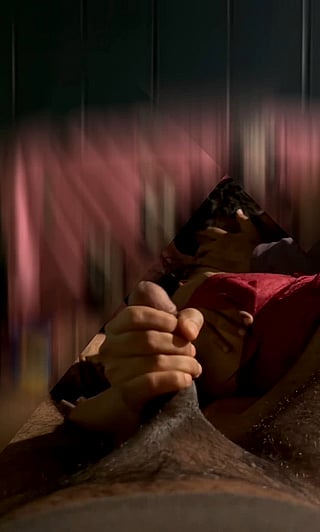 Indian Couple Gets Busy in Bed - Hotwife Gives Blowjob'