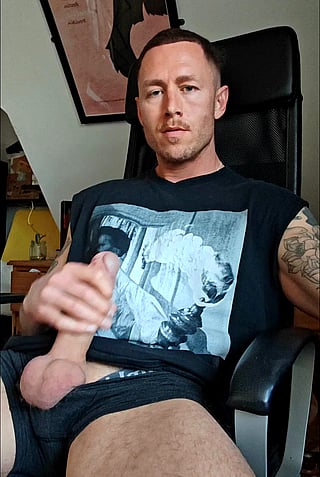 Dude, You Really Want Me to Stroke This Big Dick Alone?'