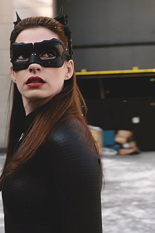 Anne Hathaway's Booty in a Catsuit'