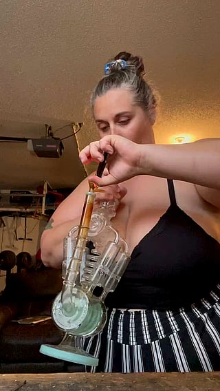Get High with Me: Bong Rip and Titty Fuck'