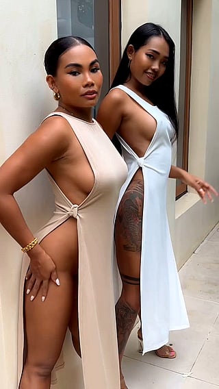 These Asian Women Are Dressed to Impress'