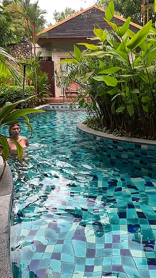 Swimming Naked in a Pool: The Ultimate Cumshot Experience'