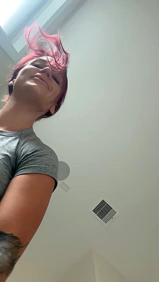 Horny Lady Alone at Home: A Hot and Steamy Moment'