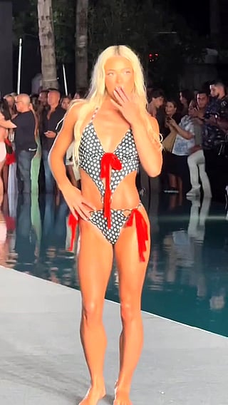 Olivia Dunne's Booty in a Bikini'