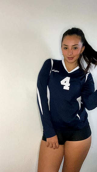 Would You Hang Out With A Volleyball Girl? She's Got Big Tits And A Cumshot!'