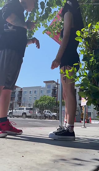 Peeing Outdoors: A Cute and Golden Shower Moment'