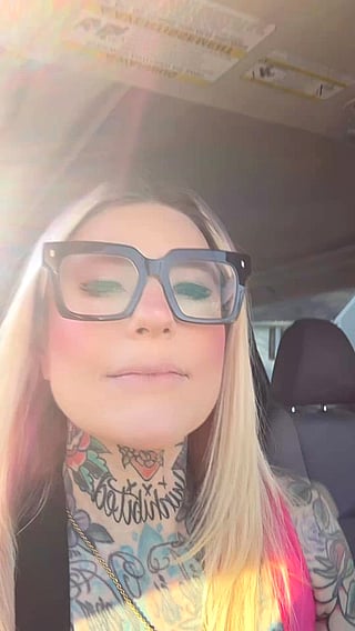 Tatted Physique Driving to Your House'